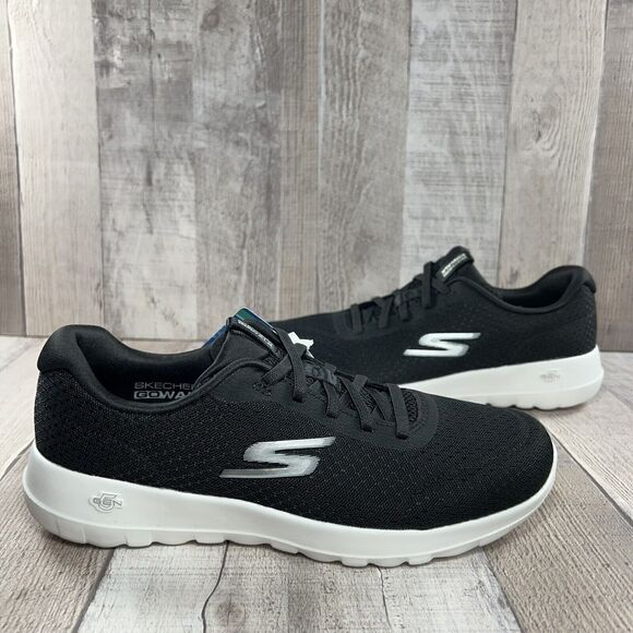 Skechers Go Walk Joy Ecstatic Women's Running Walking Shoes Sneaker Black Size 8 - Picture 5 of 15